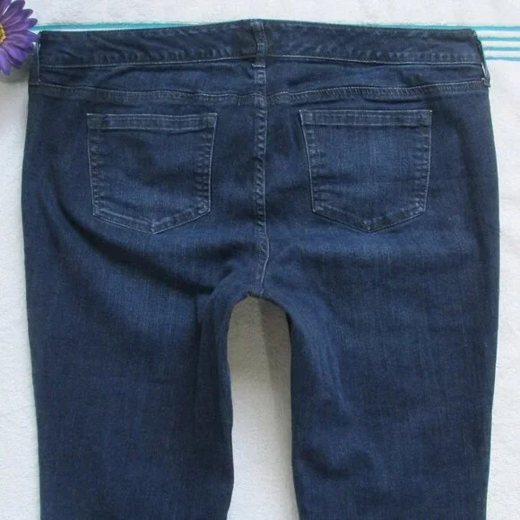 TORRID Jeans Size 18 Dark Blue Boyfriend Denim - Picture 3 of 7